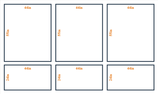 Custom Wall Molding Kit - Layout 4 Design | Birdeco