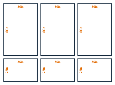 Custom Wall Molding Kit - Layout 4 Design | Birdeco