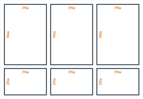 Peel and Stick Custom Wall Molding Kit - Layout 4 Design | Birdeco