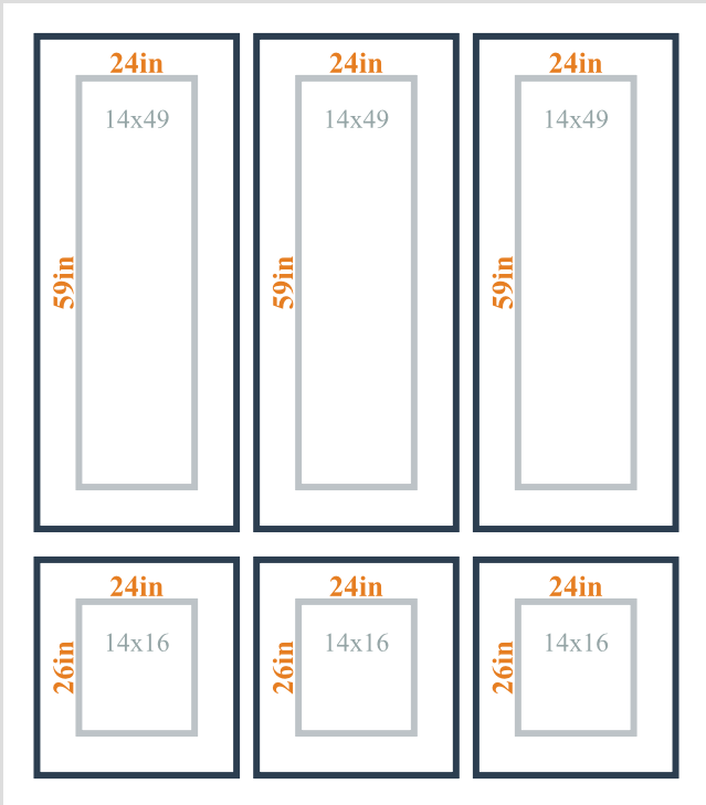 Peel and Stick Custom Wall Molding Kit - Layout 4 Design | Birdeco