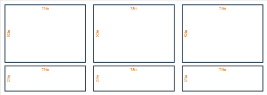 Peel and Stick Custom Wall Molding Kit - Layout 4 Design | Birdeco