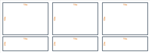 Peel and Stick Custom Wall Molding Kit - Layout 4 Design | Birdeco