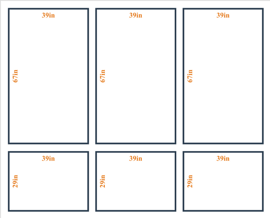 Peel and Stick Custom Wall Molding Kit - Layout 4 Design | Birdeco