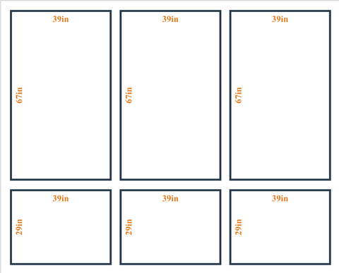 Peel and Stick Custom Wall Molding Kit - Layout 4 Design | Birdeco