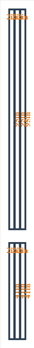 Custom Wall Molding Kit - Layout 4 Design | Birdeco