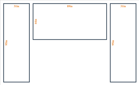 Custom Wall Molding Kit - Layout 7 Design | Birdeco