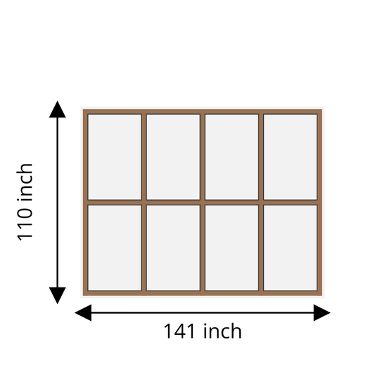 Custom Wall Molding Kit - Sanaa Legdani’s Layout