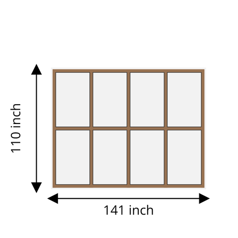 Custom Wall Molding Kit - Sanaa Legdani’s Layout