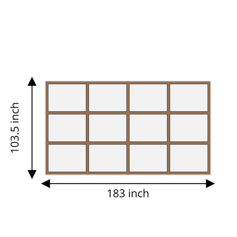 Custom Wall Molding Kit - Denise M Huth’s Layout