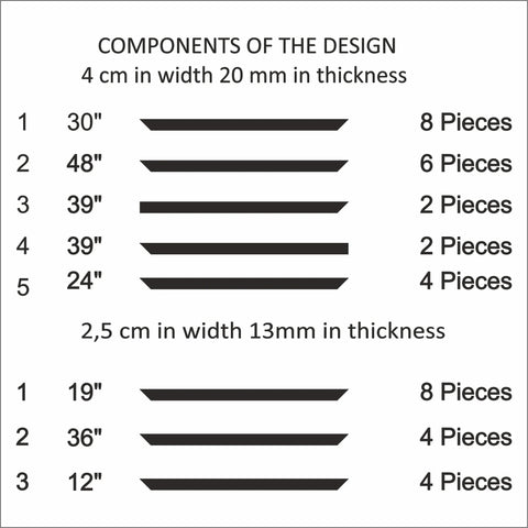 Ready to Assemble Wall Molding Package - 2 Upper, 1 Center & 2 Bottom Frames | Easy Installation - Highest Quality Wall Moldings and Decor Products at Birdeco