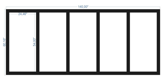 Durable Shaker MDF Panels – Pre-Cut for Easy Installation