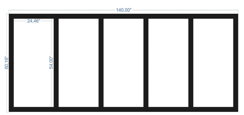 Durable Shaker MDF Panels – Pre-Cut for Easy Installation