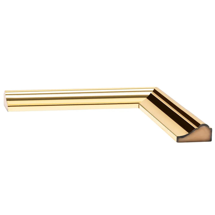 Peel and Stick Gold Wall Molding - 20mm Width, 10mm Depth, 90cm x 6 Pieces in Total