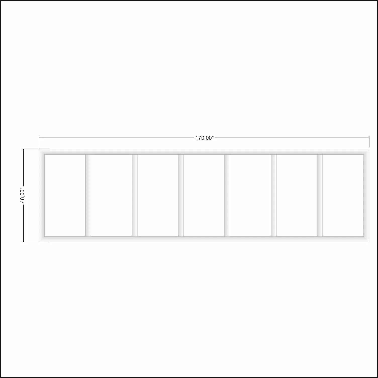 Ready to Assemble Wall Paneling Package - Factory Primed (P52)